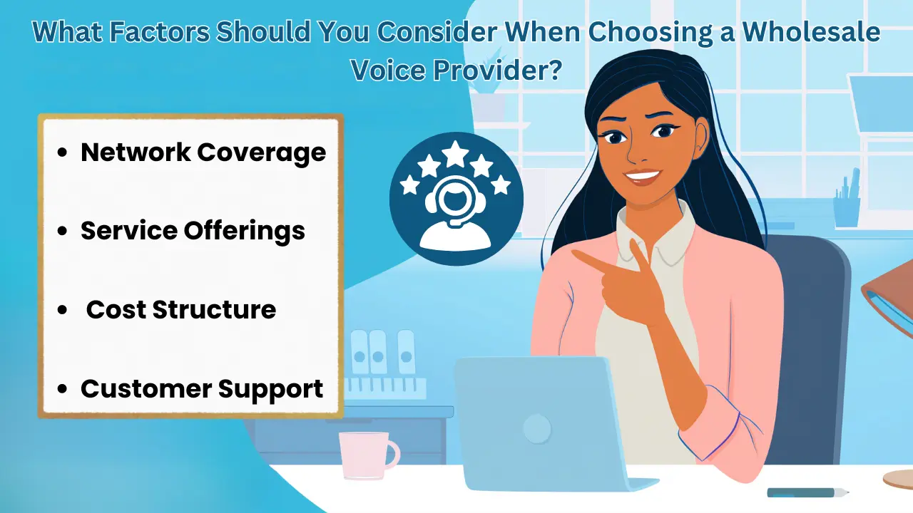 What Factors Should You Consider When Choosing a Wholesale Voice Provider?