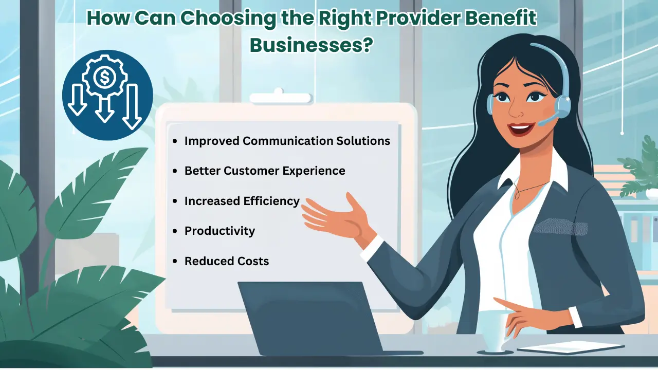 How Can Choosing the Right Provider Benefit Businesses?