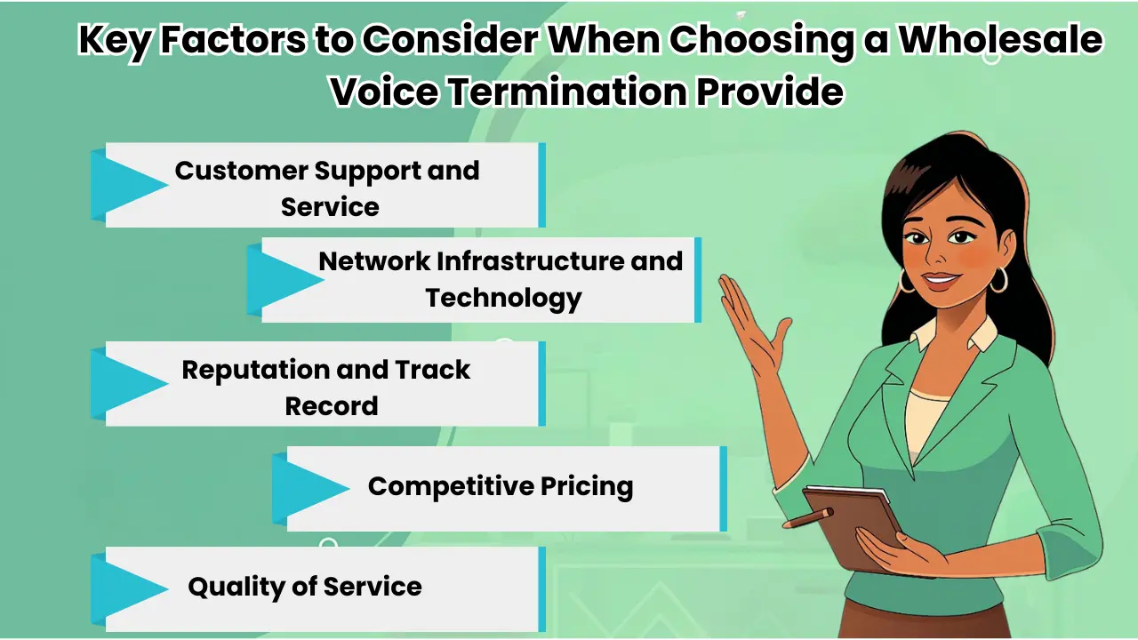 What Are the Key Factors to Consider When Choosing a Wholesale Voice Termination Provider?