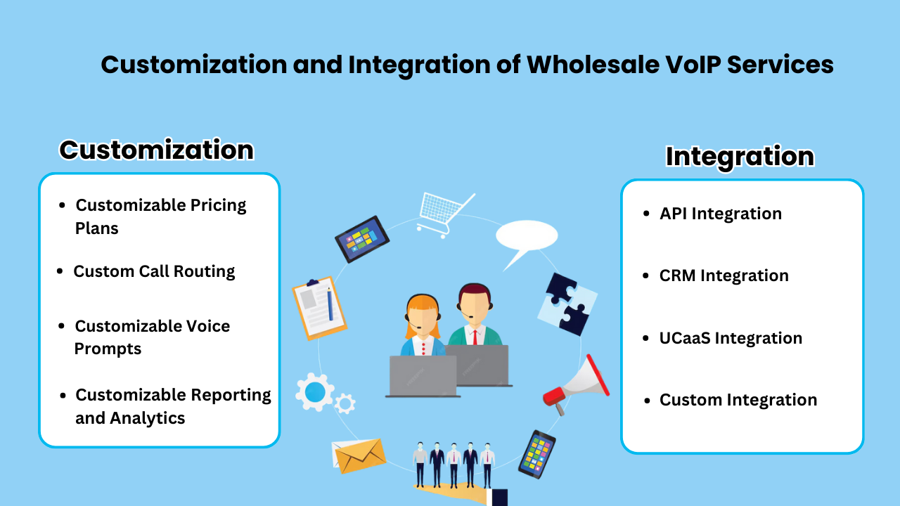 Customization and Integration of Wholesale VoIP Services